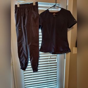 Dickies jogger scrubs, pewter gray, s